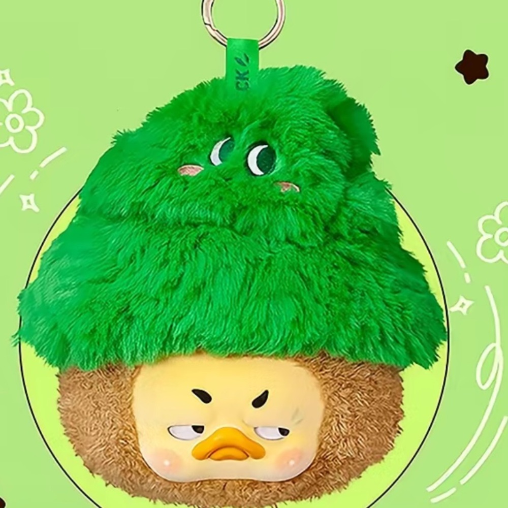Upset Duck Fable Rebels Keychain - Tree Hole Fairy Duck